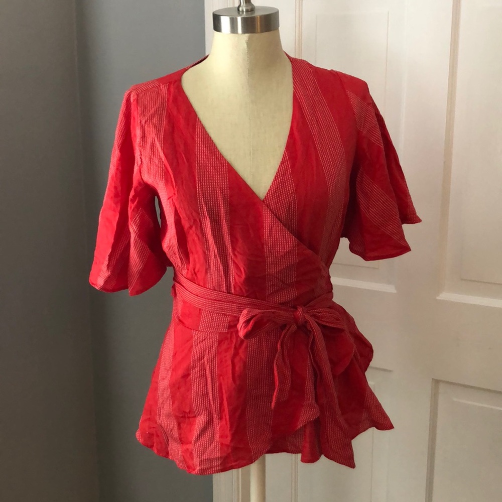 Loft Wrap Top - image 2